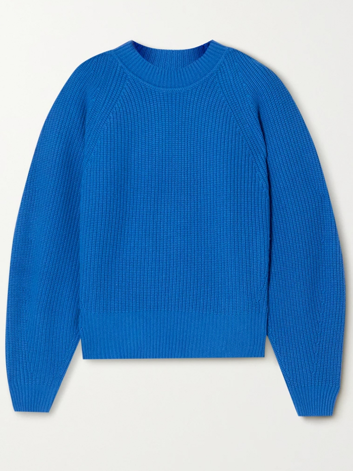 Isabel Marant Billie Ribbed Wool and Cashmere-Blend Sweater