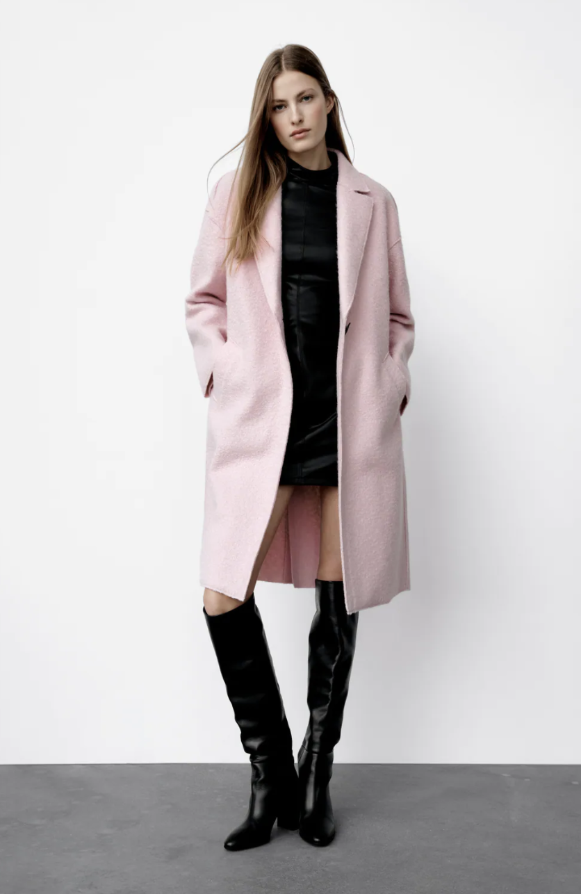 Zara Textured Coat