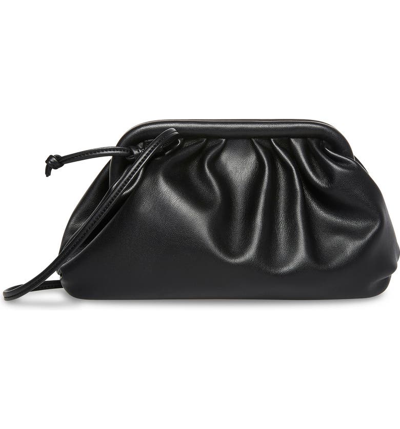 designer black clutch bag
