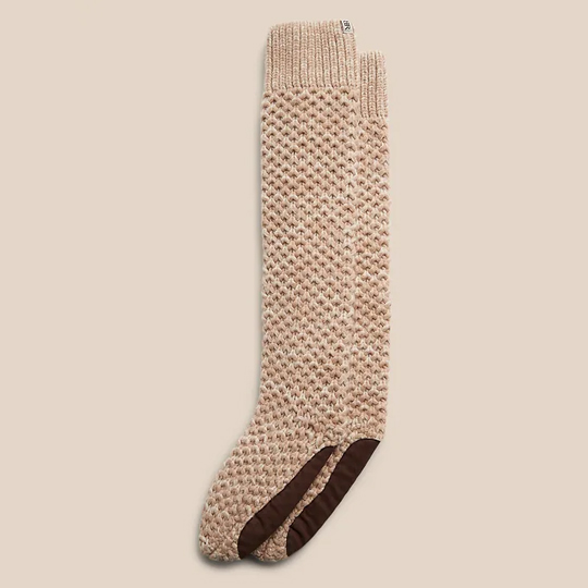 Banana Republic Merino Popcorn-Stitch Tall Slipper Socks