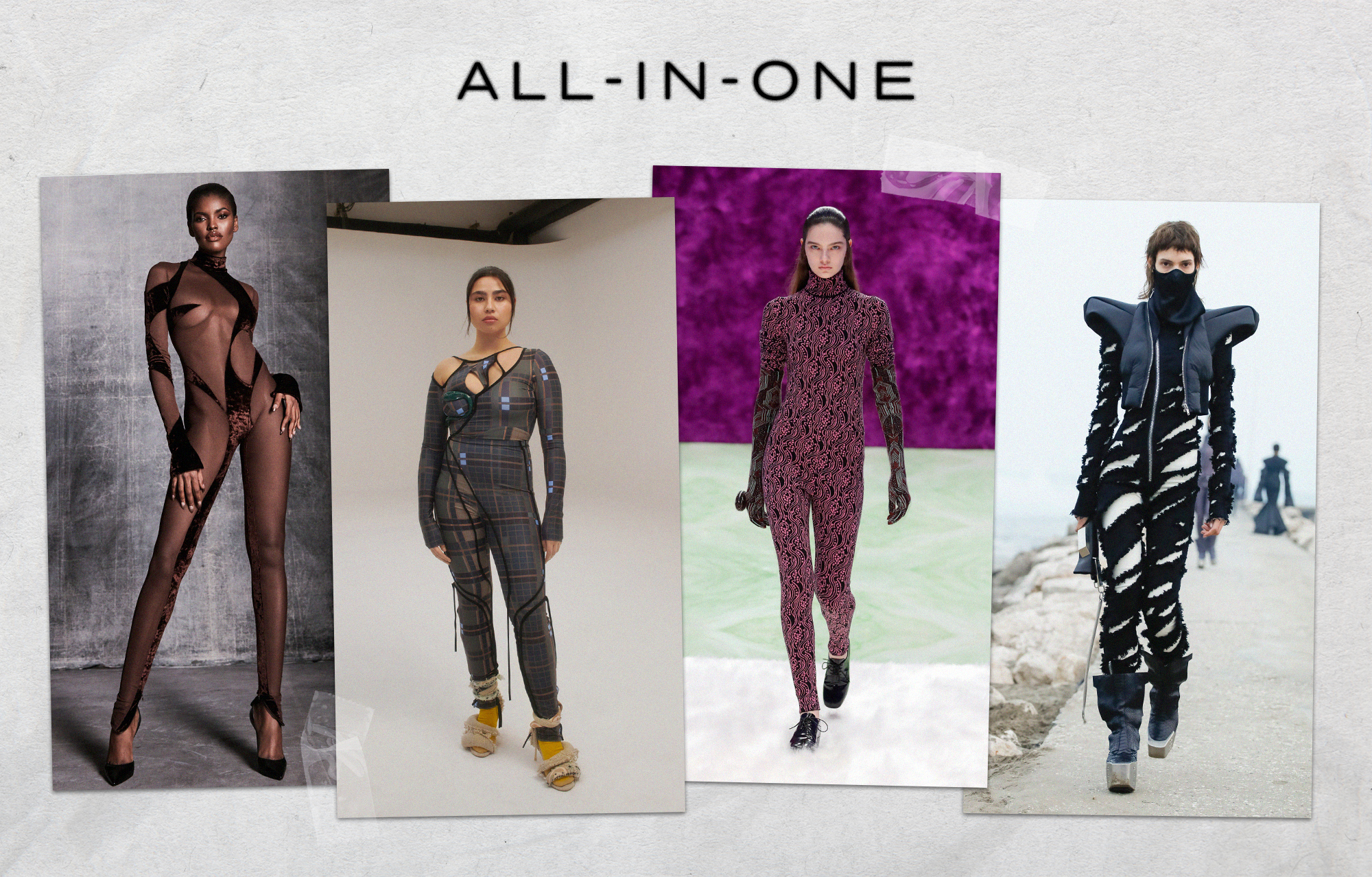 All-In-One Catsuit Winter 2021 Trend