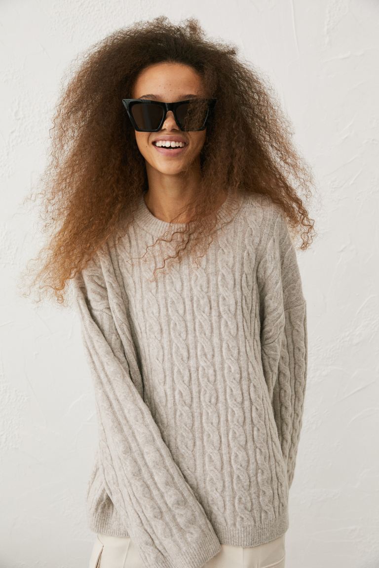 H&M Cable-Knit Jumper