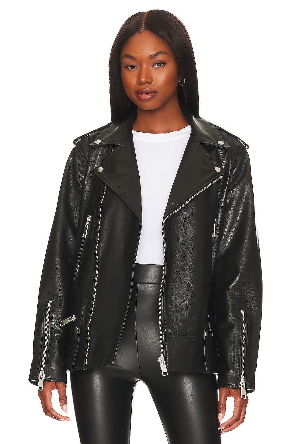 29 Best Oversize Leather Jackets to Shop Now | Who What Wear
