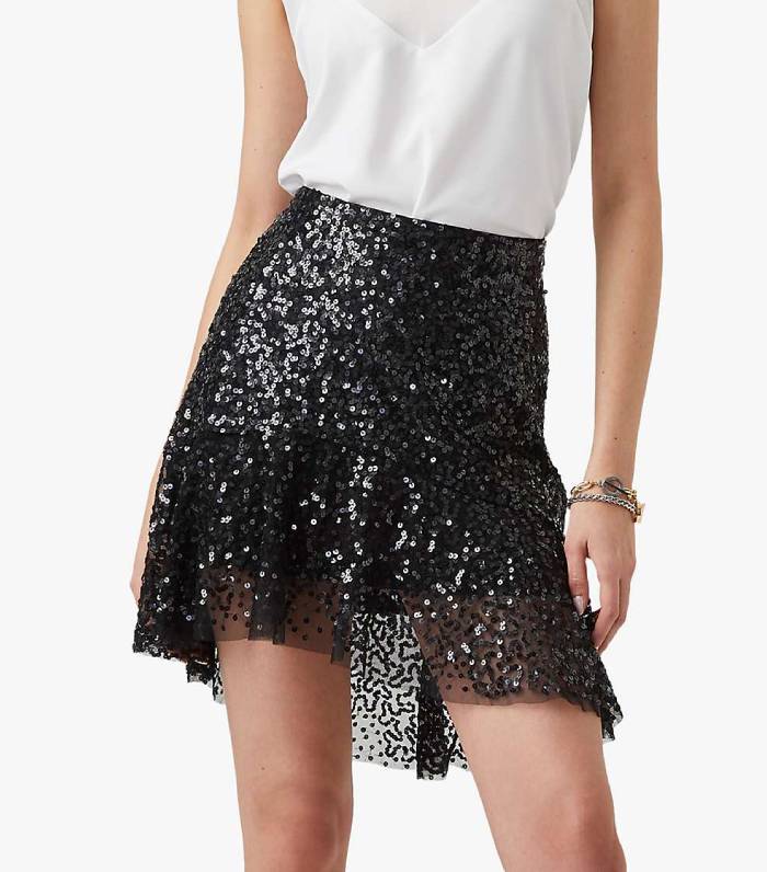 7 Sequin-Skirt Outfits for Your Next Party Look | Who What Wear UK
