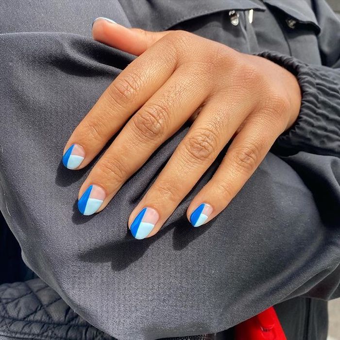 The 20 Chicest Blue Nail Designs for 2022 | Who What Wear