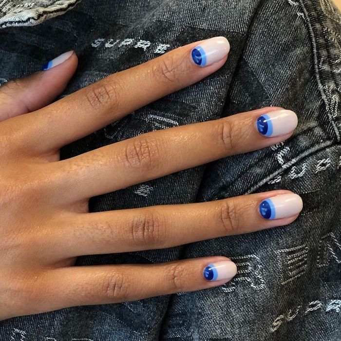 The 20 Chicest Blue Nail Designs for 2022 | Who What Wear