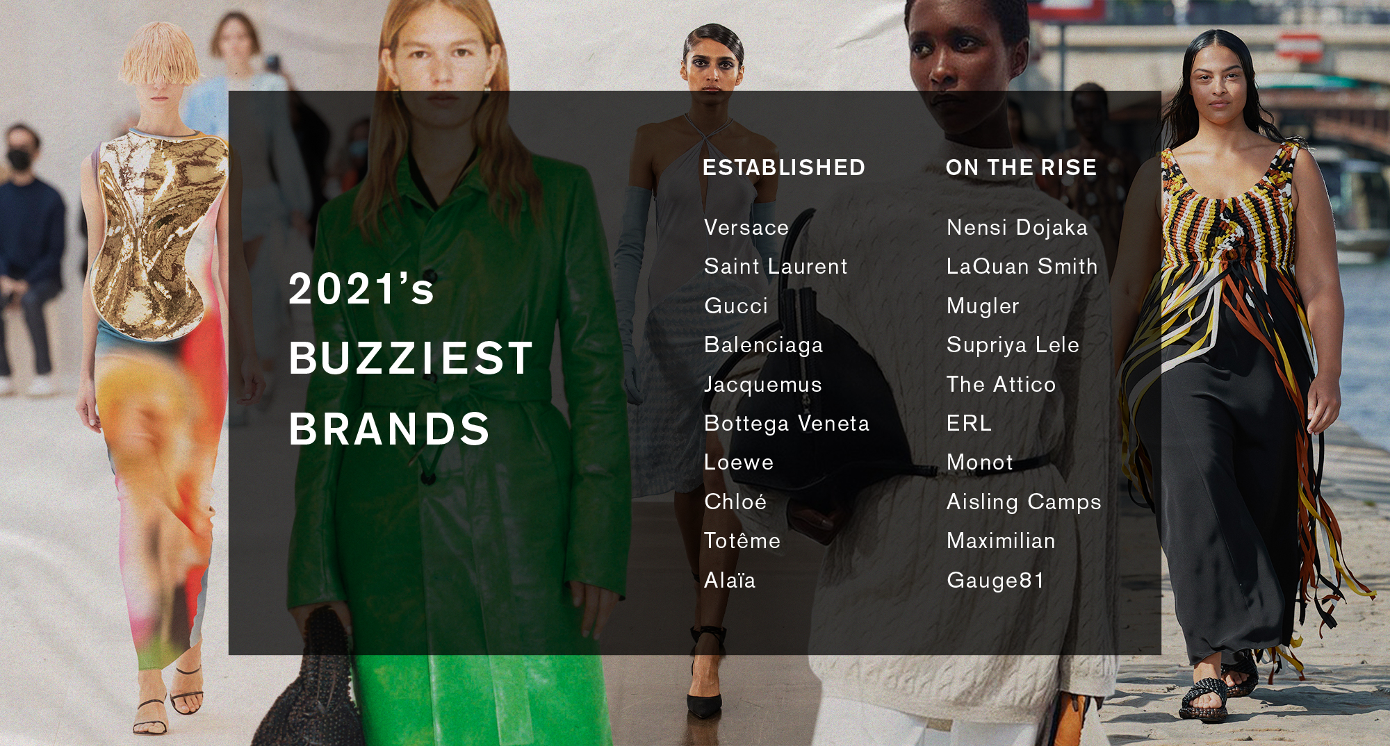 2021's buzziest luxury brands