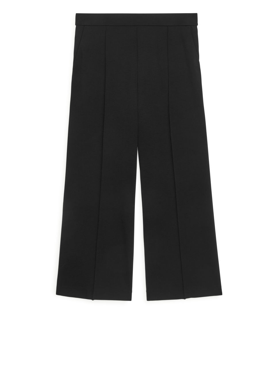 Arket Cropped Milano Rib Trousers
