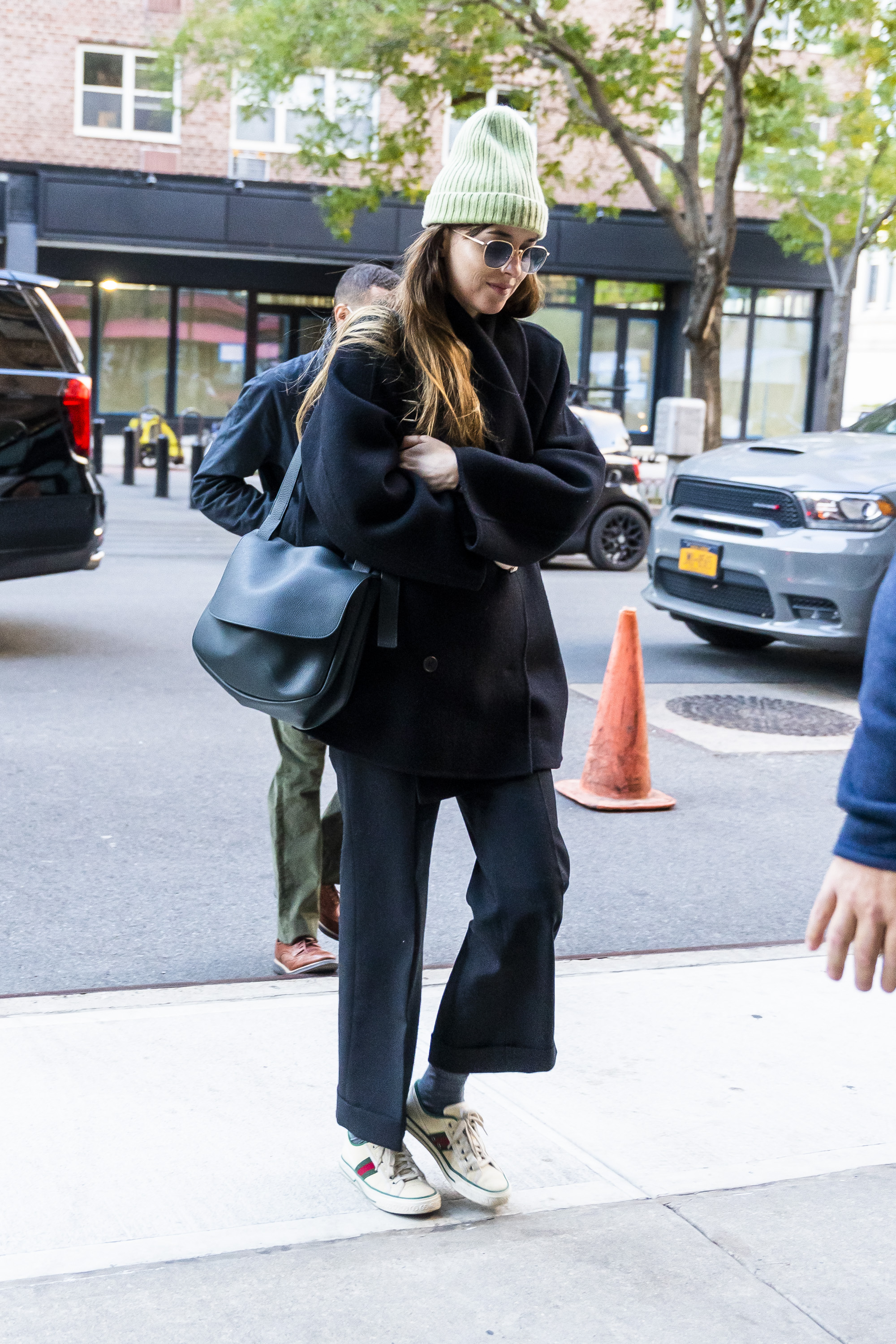 Dakota Johnson’s low-key winter outfit is the perfect ensemble for the season