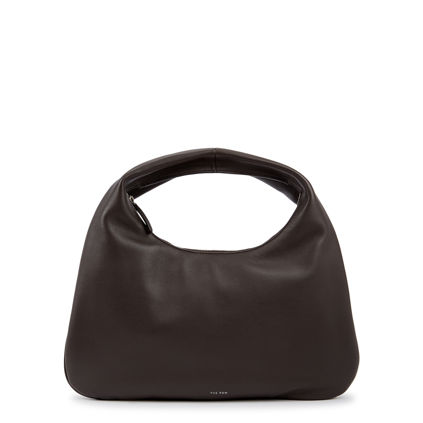 The Row Everyday Small Brown Leather Shoulder Bag