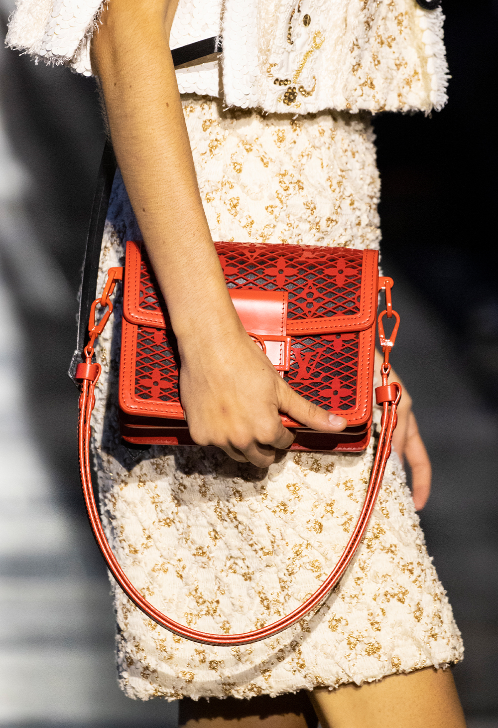 spring/summer 2022 fashion trends: Louis Vuitton monogram bag