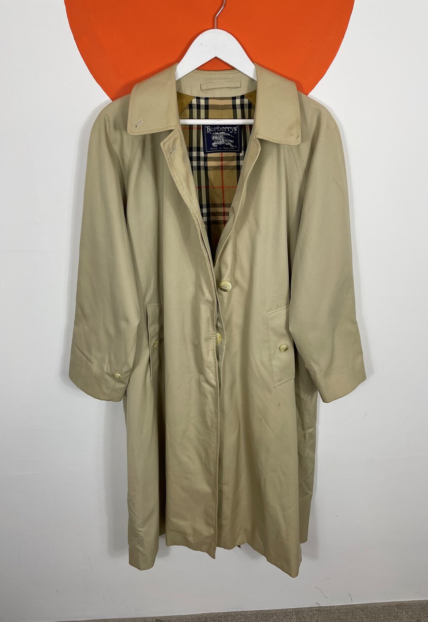 Thrifted a Burberry Overcoat - what do you think?