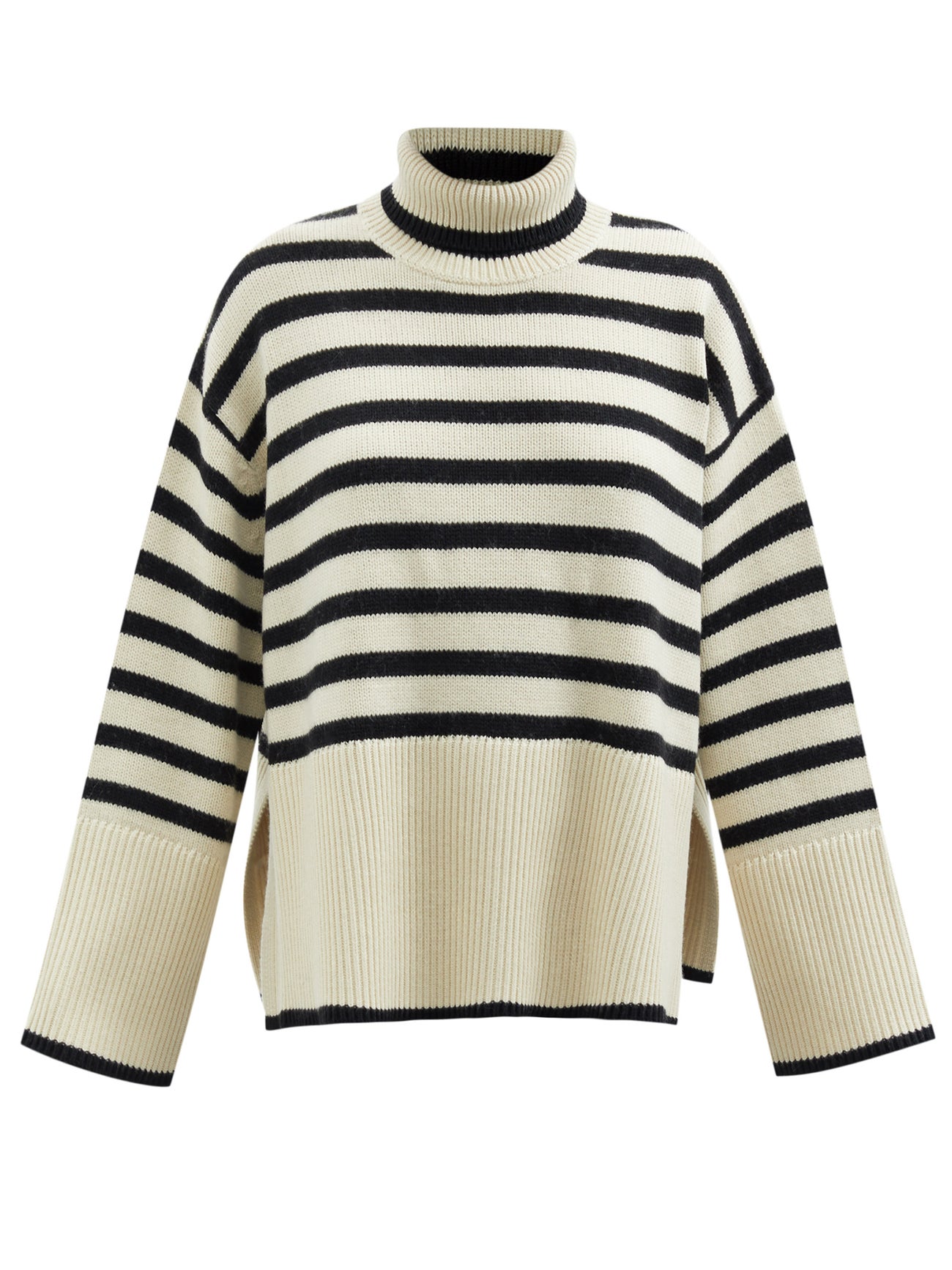 Totême Roll-Neck Wool-Blend Sweater