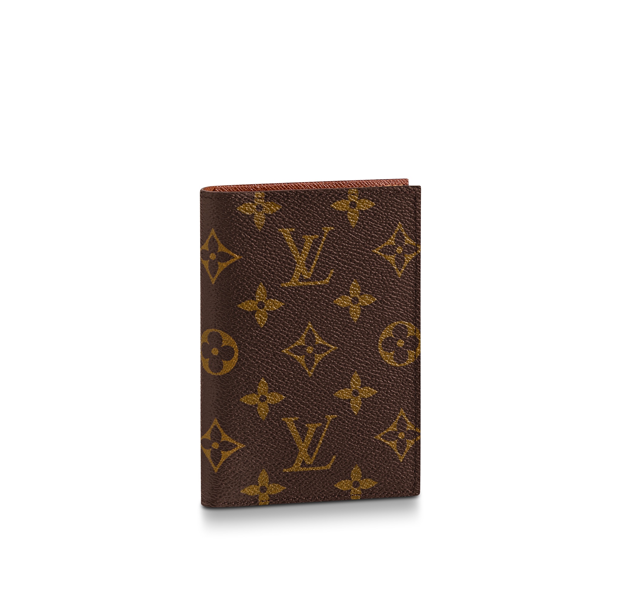 Louis Vuitton Passport Holder Brown LV Monogram Great 