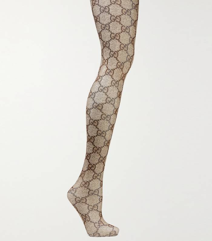 The Tight Spot on X: These patterned tights by Fiore have a high fashion  look, similar to the logo tights that have been adoring the legs of Fendi,  Gucci and Louis Vuitton