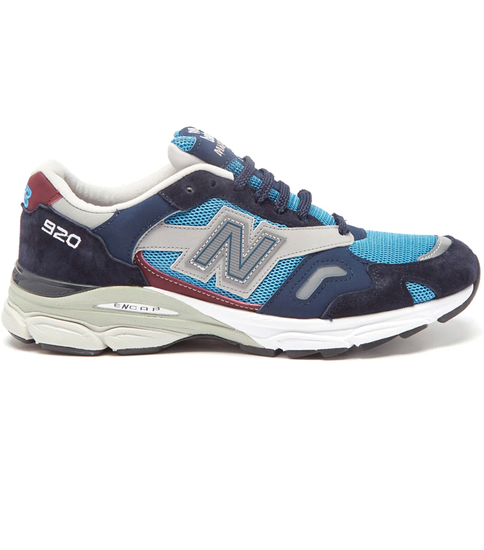 New Balance Made in UK 920 Suede and Mesh Trainers