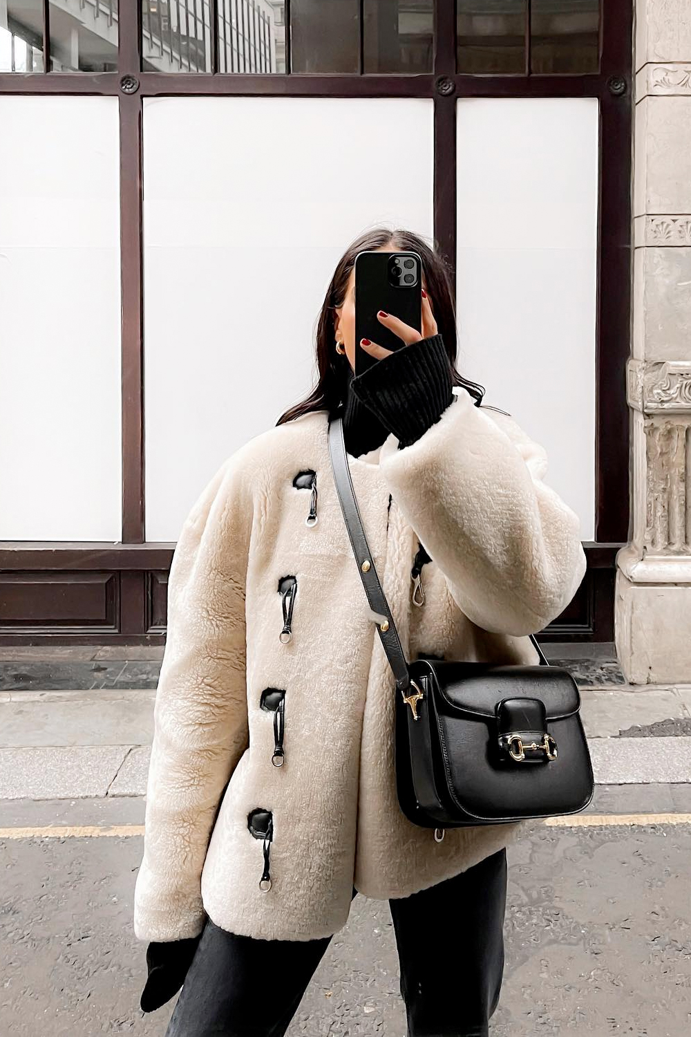 The Totême Shearling Jacket Everyone Is Wearing on Instagram | Who What ...