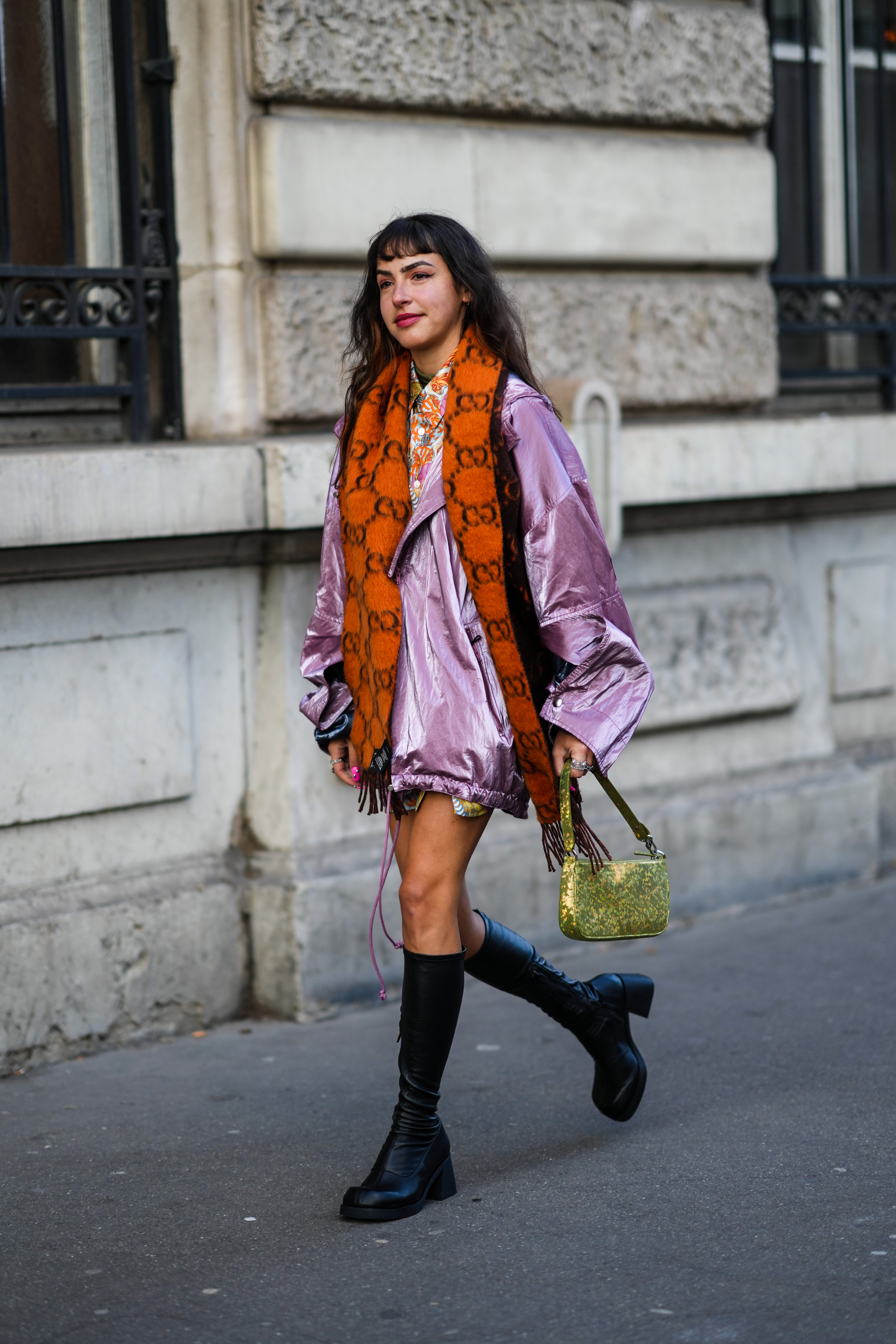 The Micro Miniskirt Is Taking Over the Streets of Paris RN | Who What Wear