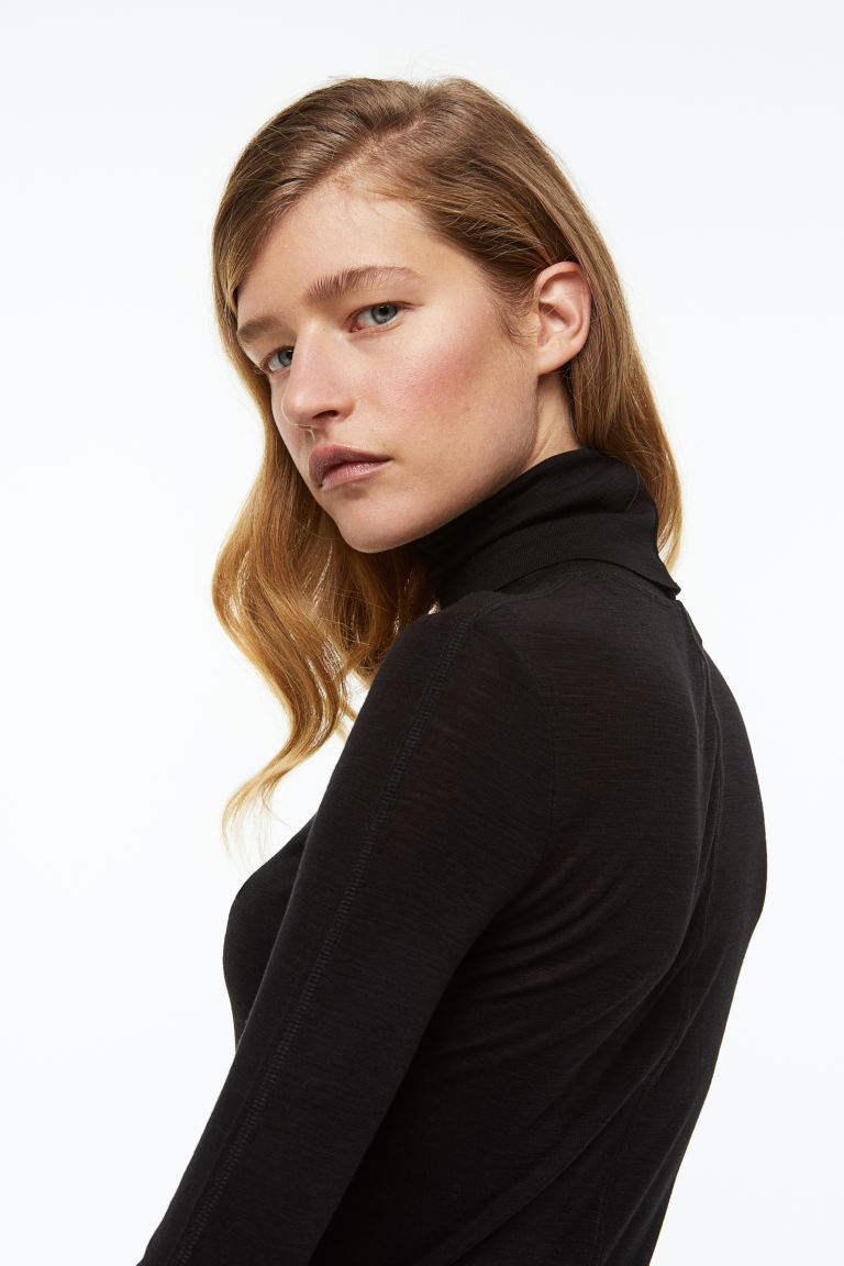 6 Ways to Style a Black Roll-Neck for Winter | Who What Wear UK