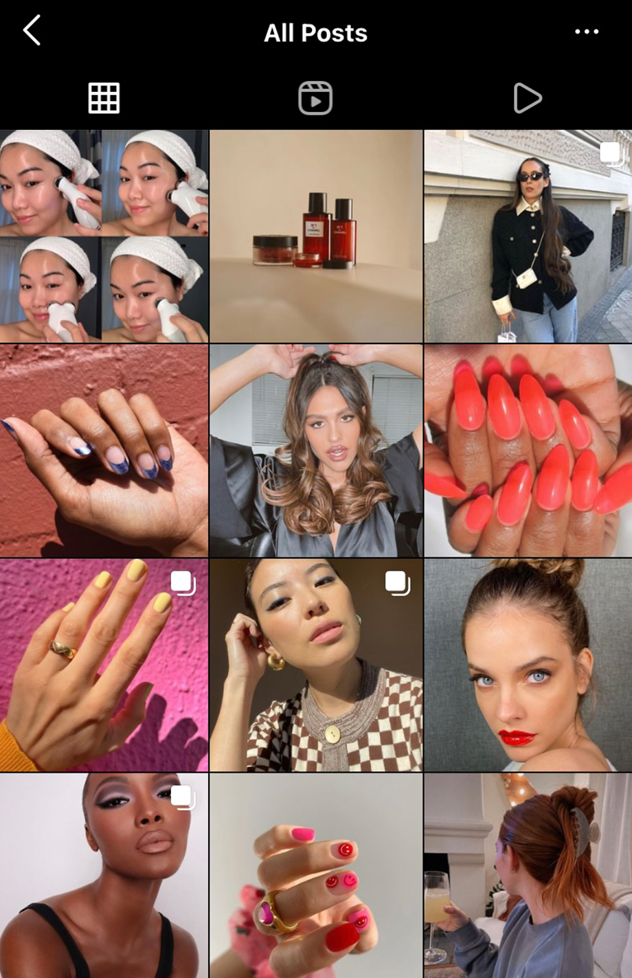 Spring beauty trends on Instagram
