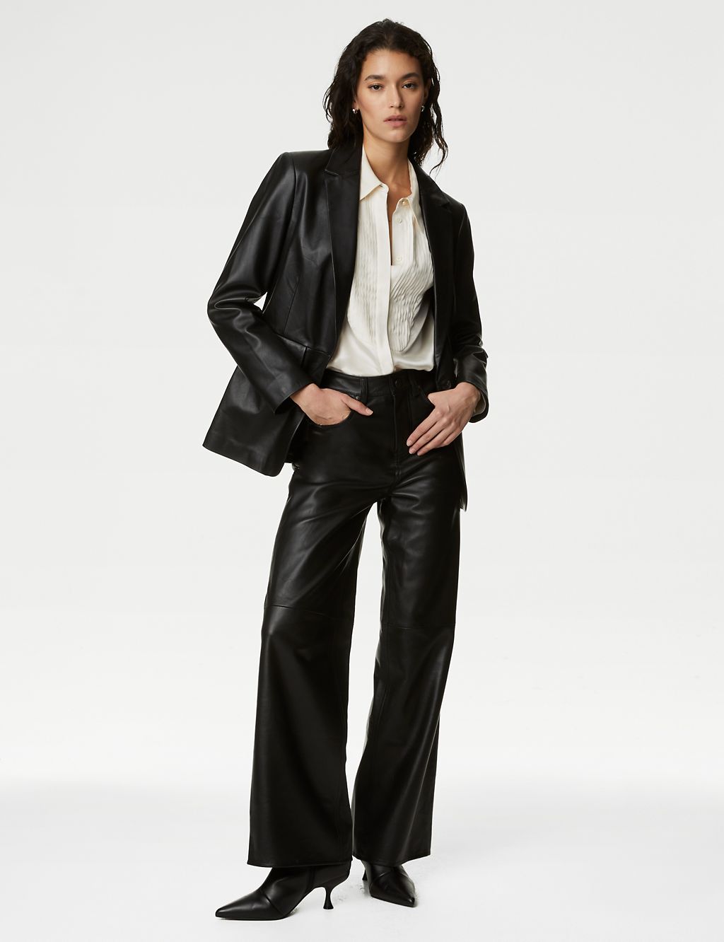 M&S’s Leather Trousers Are Legendary—Now, They’re Back for Winter