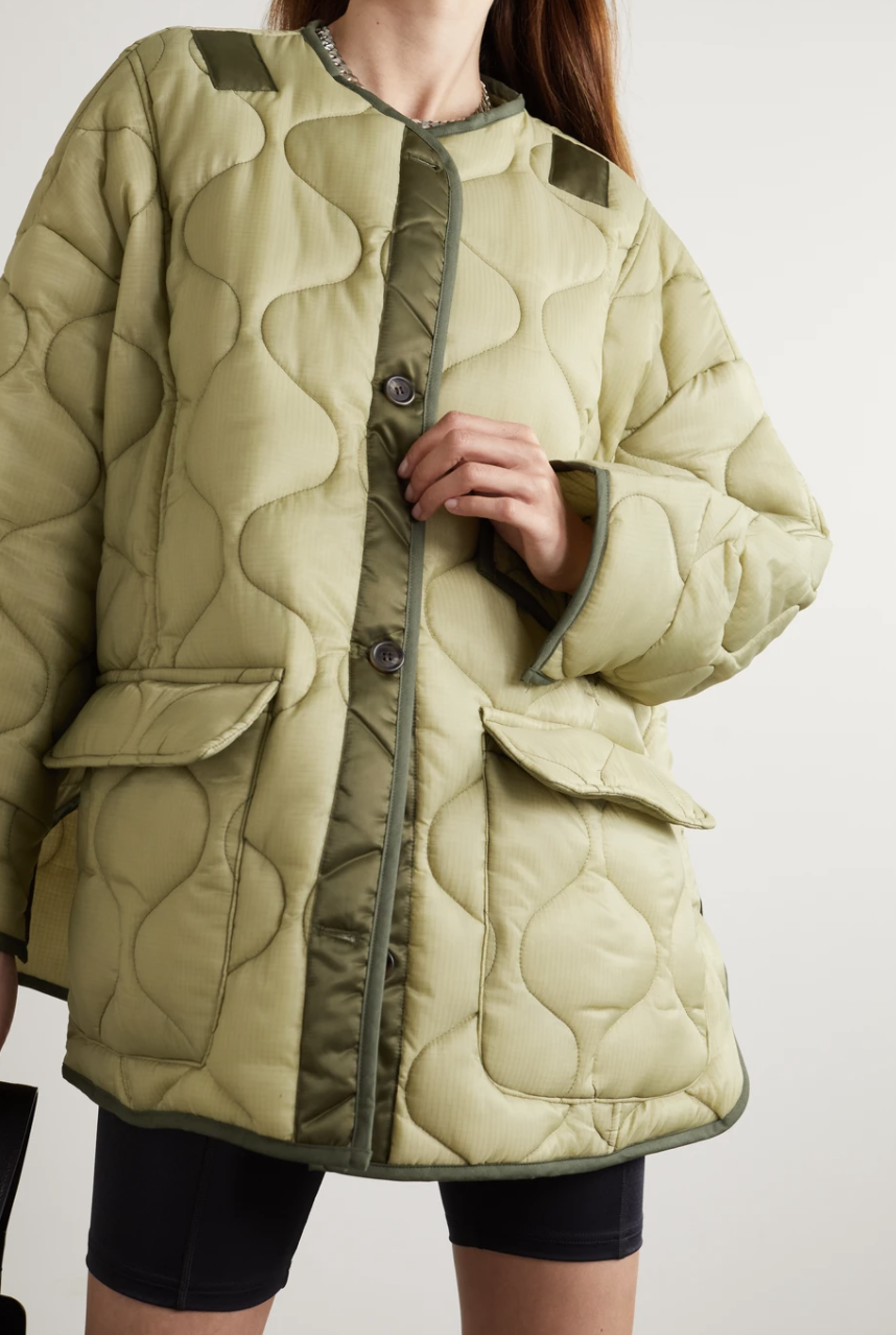 Frankie Shop Quilted Padded Ripstop Jacket