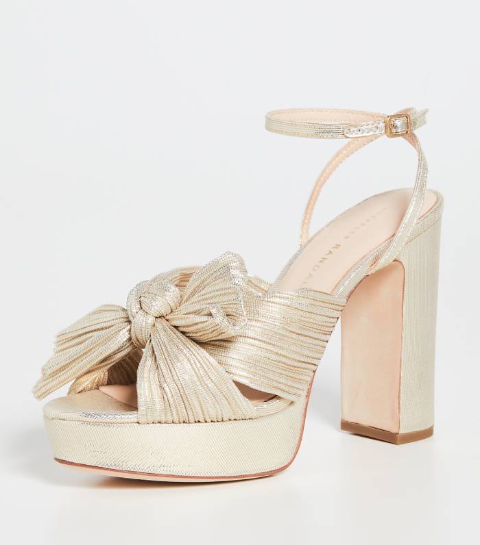 Loeffler Randall's Pleated-Bow Heels Are So Comfortable | Who What Wear UK
