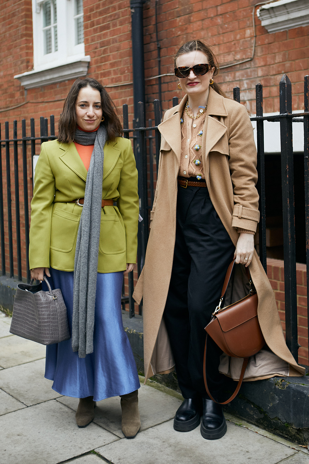 London Fashion Week editor outfits February 2022