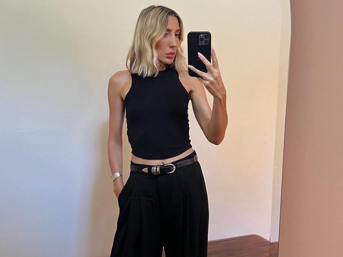 30 Trending Amazon Finds You'll Definitely Regret Not Buying Angle Fink Black Tank Top
