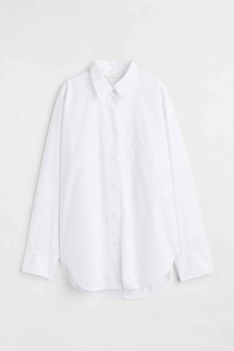 H&M Oversize Cotton Shirt