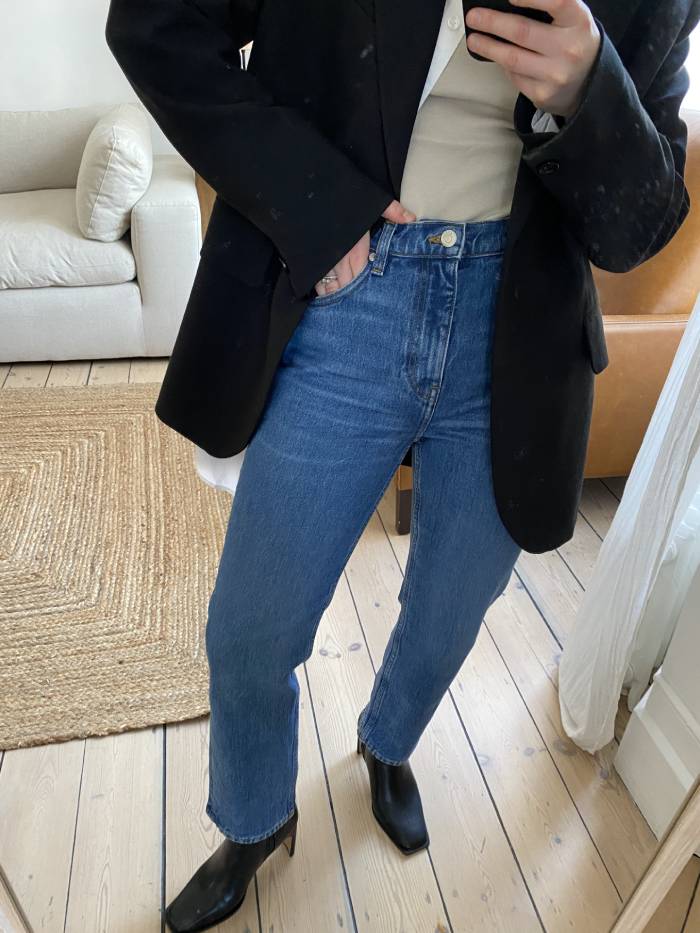 I Can't Stop Wearing Arket's Regular Cropped Stretch Jeans | Who What ...