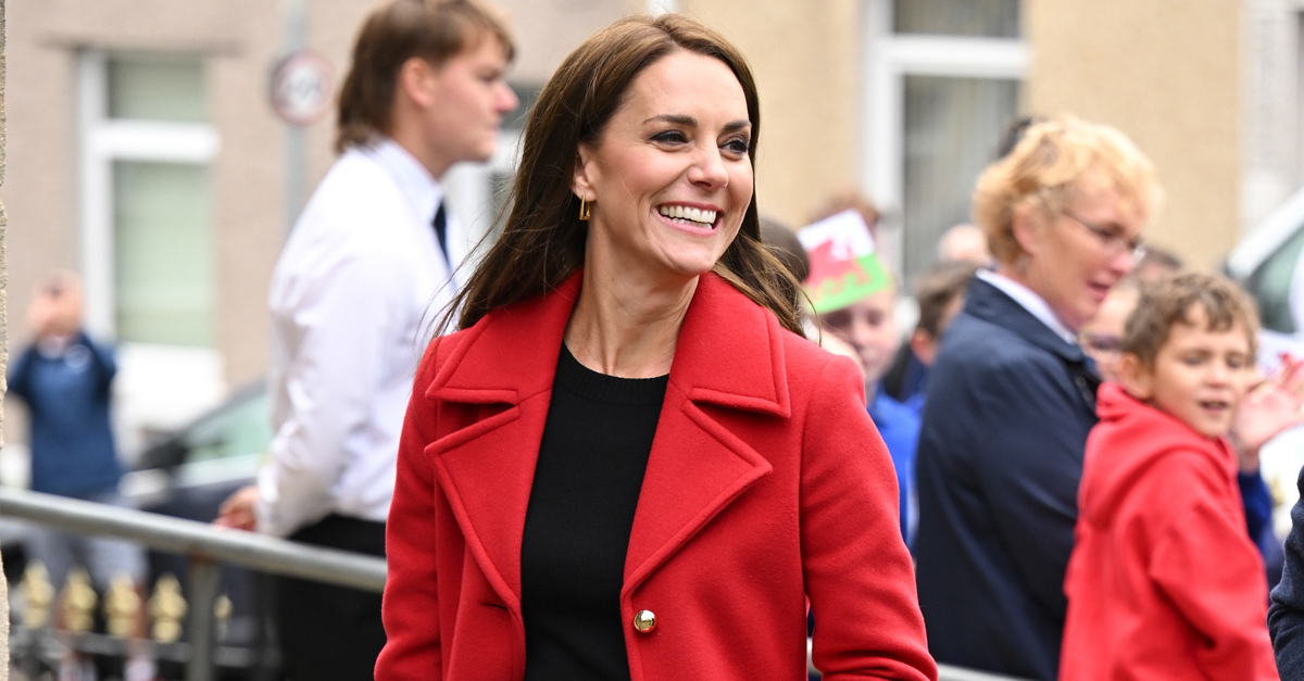 Kate Middleton Wore Puddle Pants with This ’90s Shoe Trend