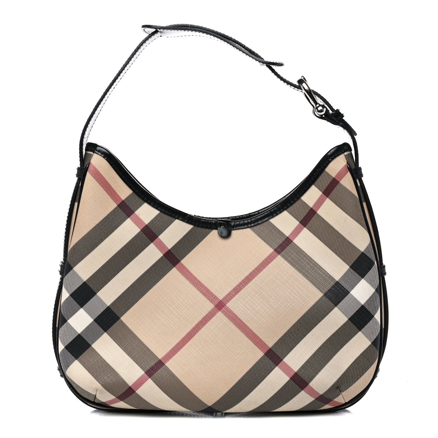Burberry, Bags, Burberry Vintage Mini Shoulder Bag Purse Nova Check Print  Baguette Handbag Y2k