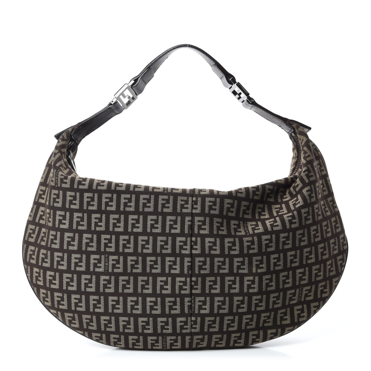 T Monogram Jacquard Crescent Bag: Women's Handbags, Hobo Bags