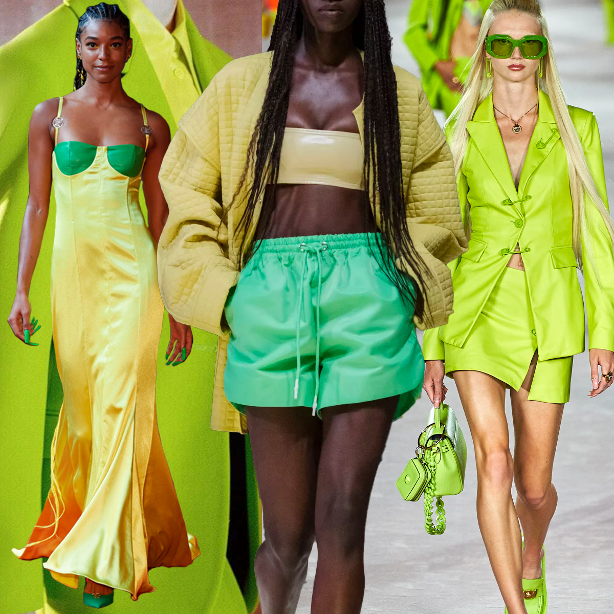Dekking Monopoly Voor type Yellow-and-Green Outfits Are the Latest It Trend of 2022 | Who What Wear