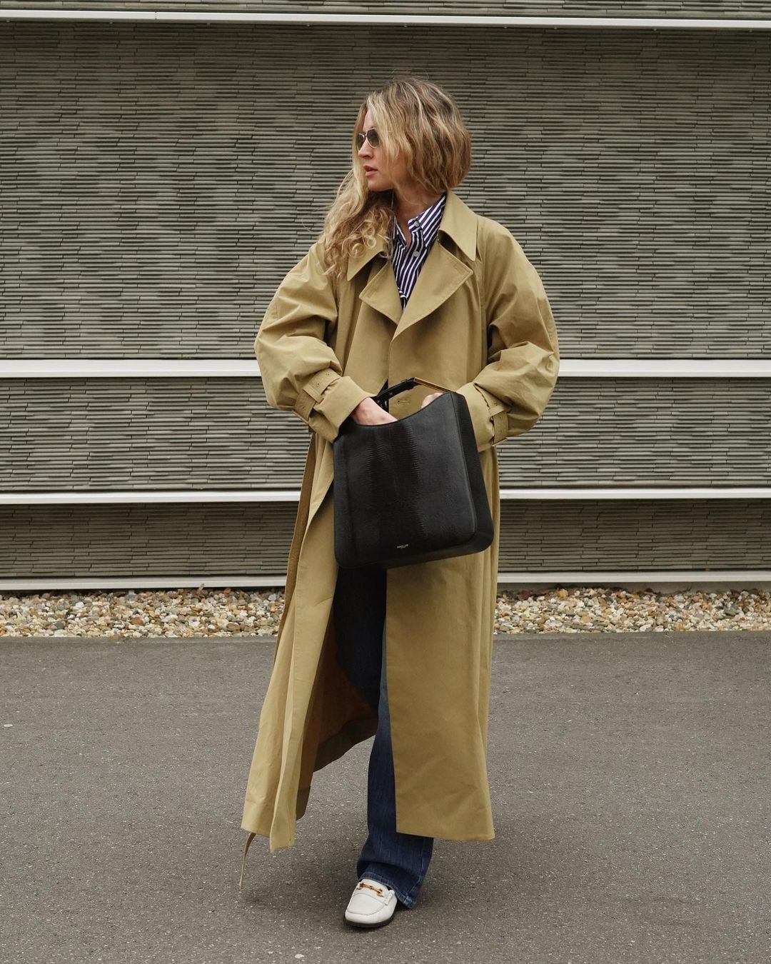COS BELTED TRENCH COAT: @ANOUKYVE