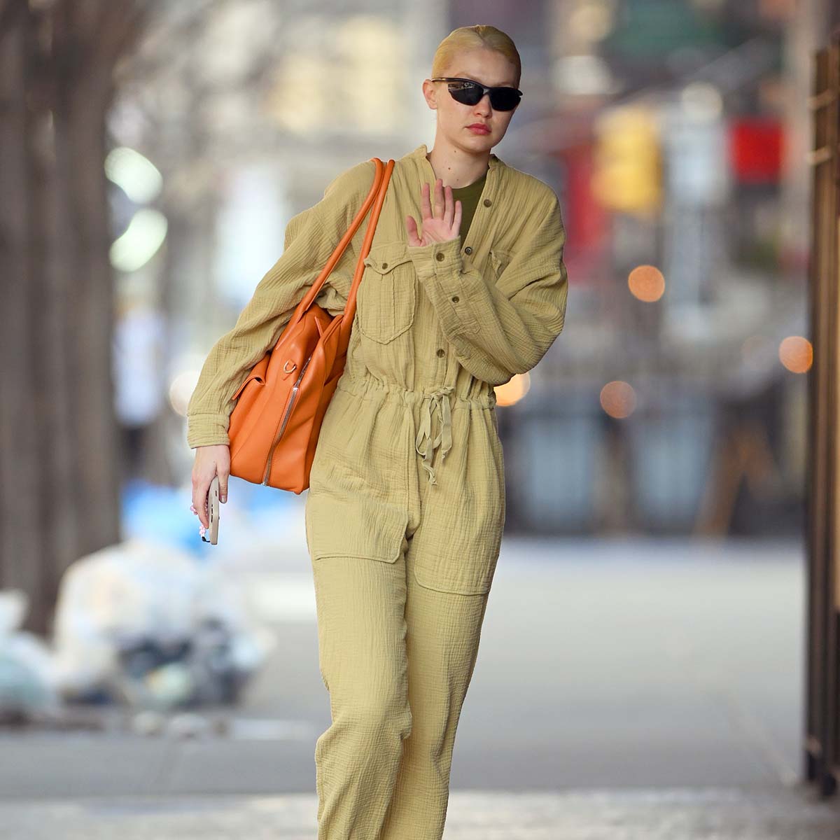 Gigi Hadid Wore the ComfyCool Staple Were Buying for 70  Who What Wear