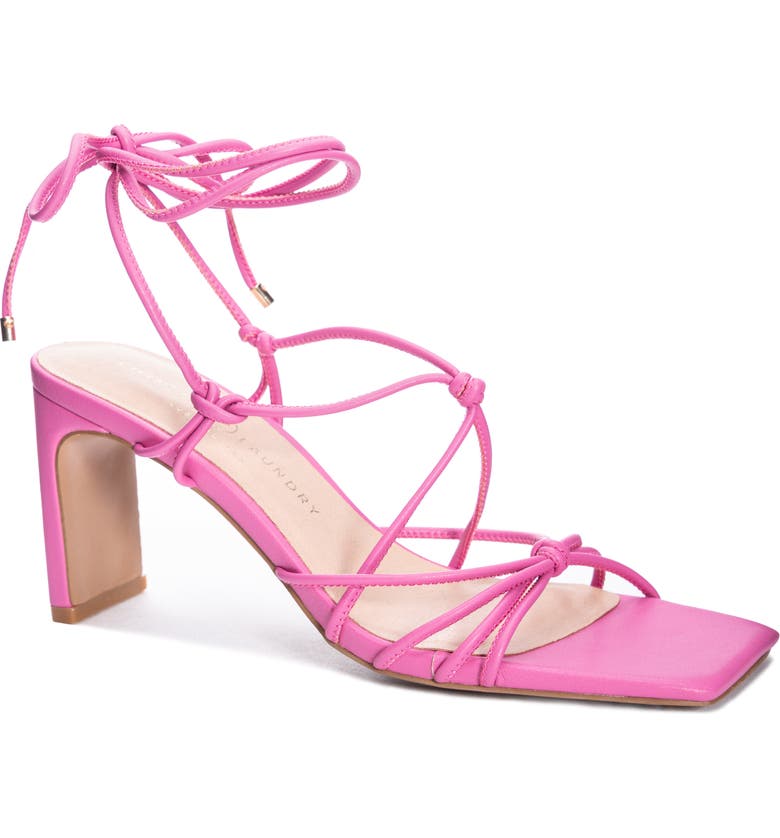 Chinese Laundry Yita Smooth Ankle Tie Sandal