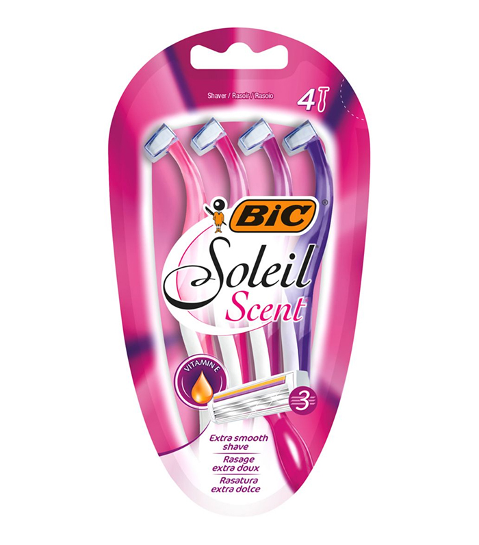 BIC Soleil Scent Disposable Women's Razors 4 Pack