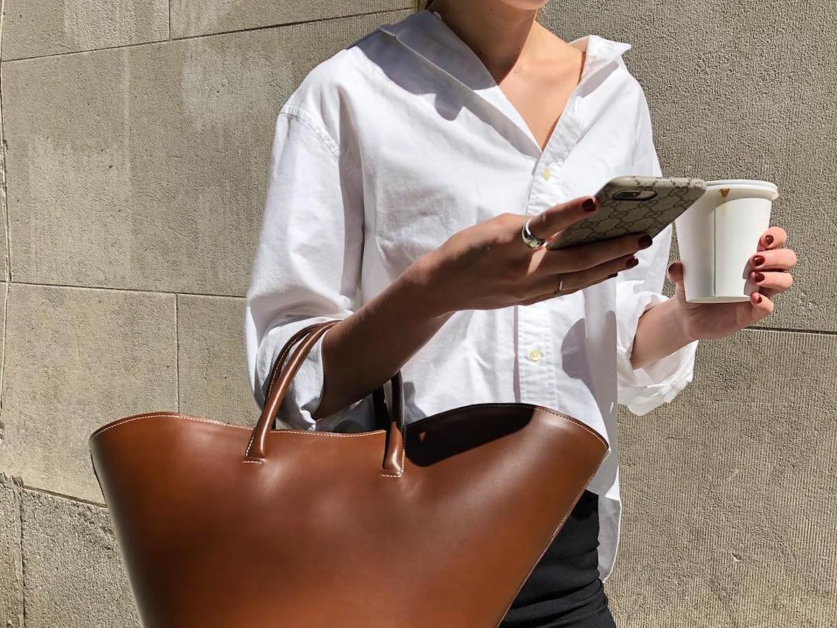 Influencer Christie Tyler Cool Madewell Sale Picks White Button-Down Shirt