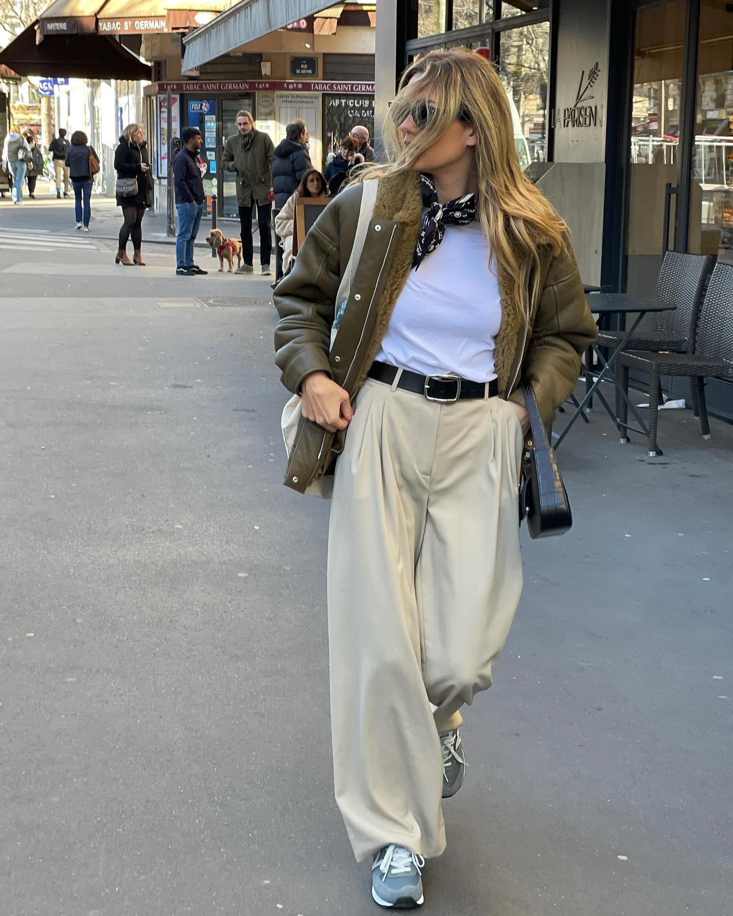 4 Items Stylish French Girls Love to Wear With Sneakers | Who What Wear