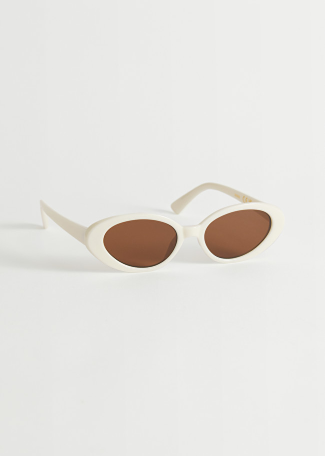 & Other Stories Oval Sunglasses