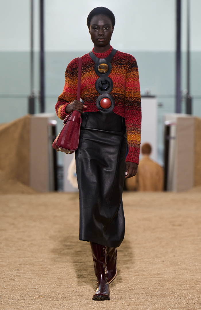 autumn winter 2022 fashion trends: bohemian looks at Chloe