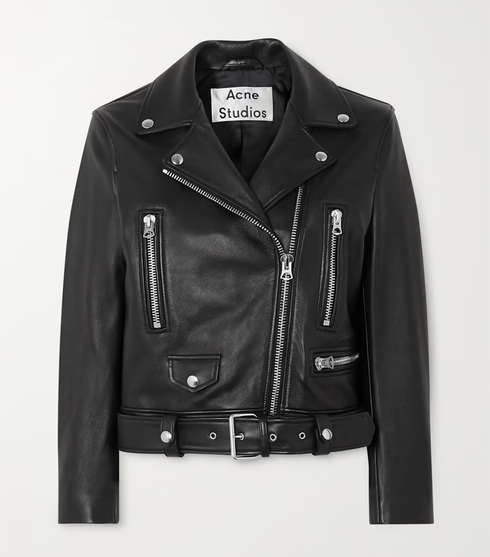 Acne Studios Leather Biker Jacket
