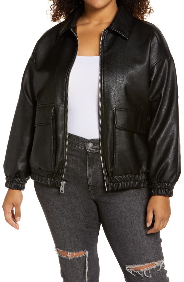 My Review of the Levi's Faux-Leather Bomber From Nordstrom | Who What Wear