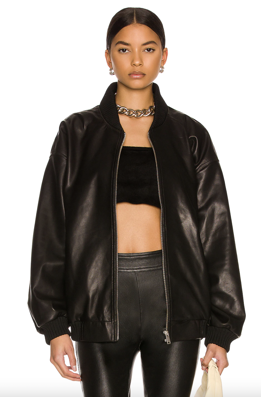 My Review of the Levi's Faux-Leather Bomber From Nordstrom | Who What Wear
