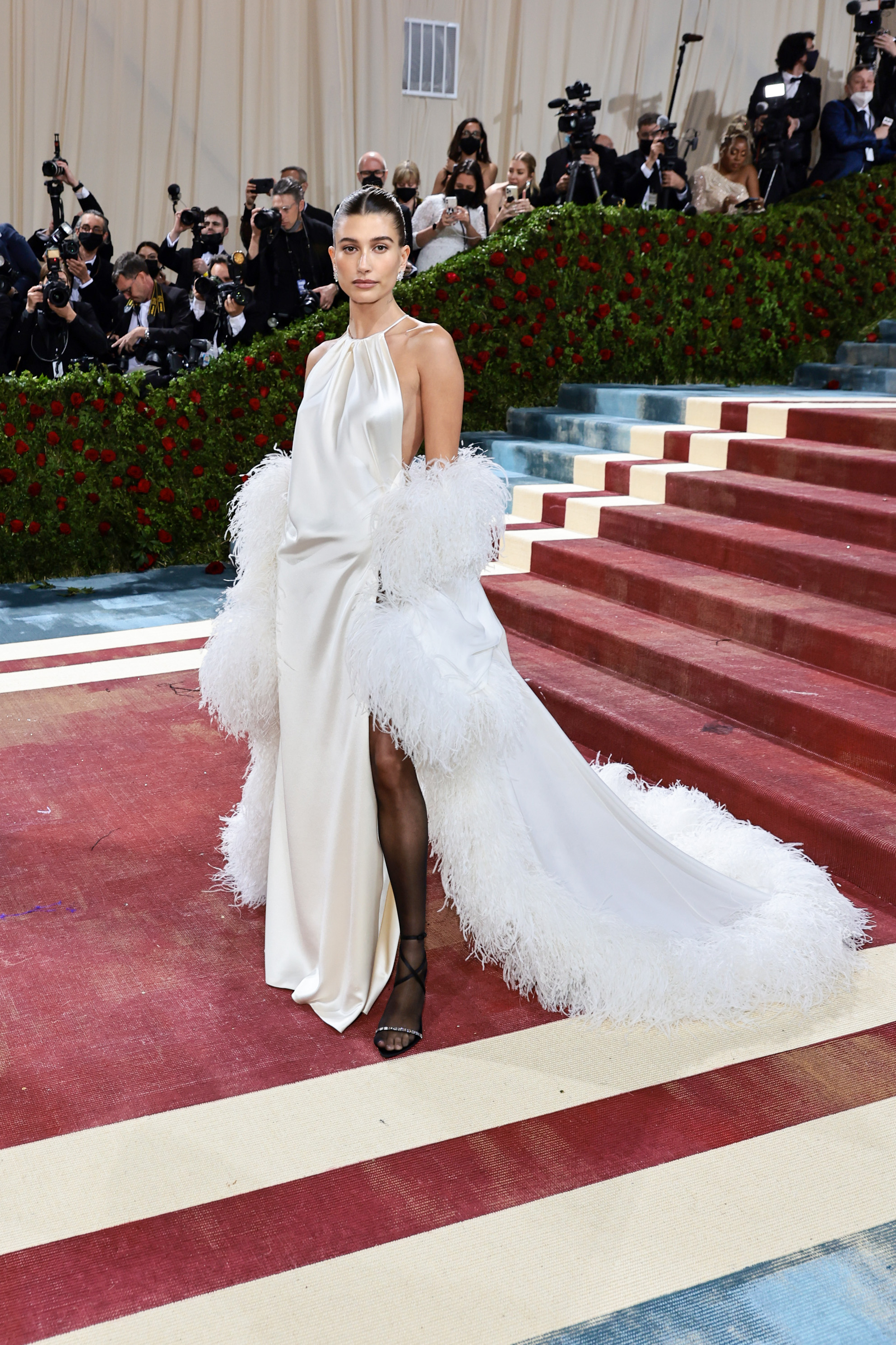 Emma Stone wore her wedding dress to the Met Gala