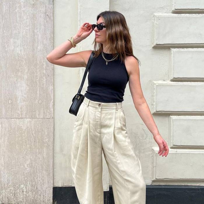 8 Ways To Style Wide Leg Trousers  Summer Outfit Inspiration   jessmsheppard  YouTube