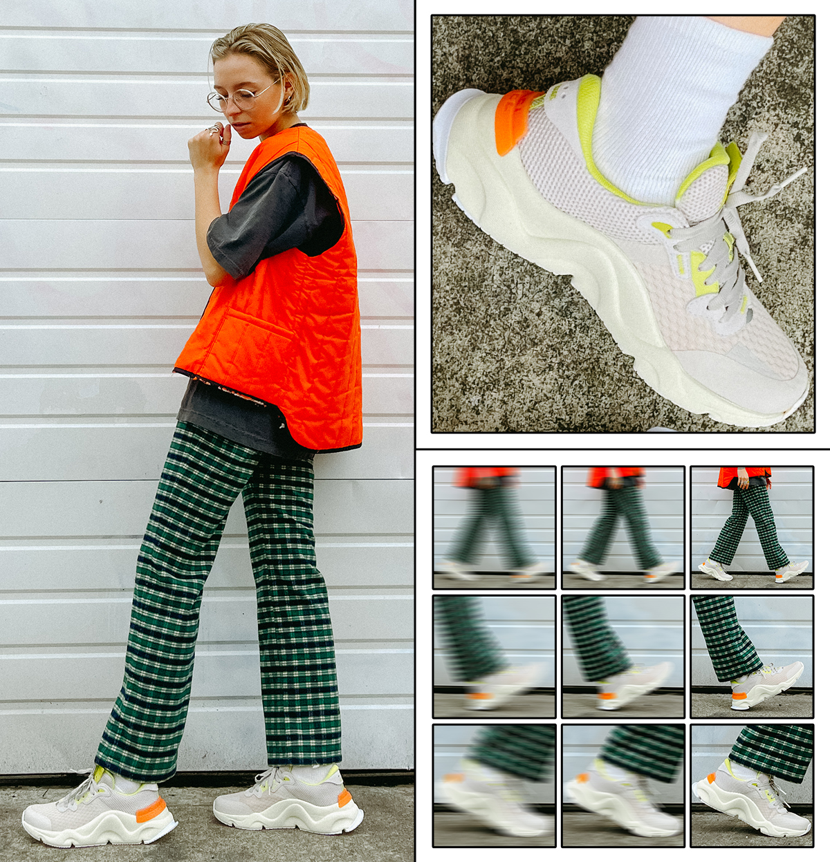 spring sneaker outfits