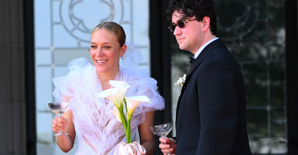 Chloë Sevigny's Sheer Wedding Dress Is Straight Out Of a Fashion-Girl Fairytale